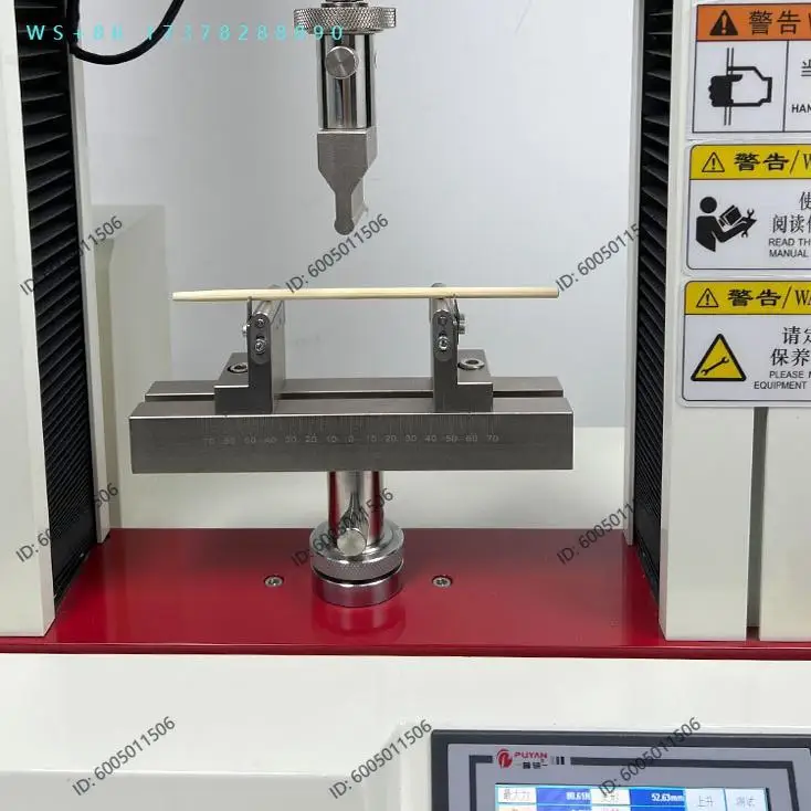 Three or four point bending fixture pressure testing machine metal ceramic compression fracture fracturing fixture tooling