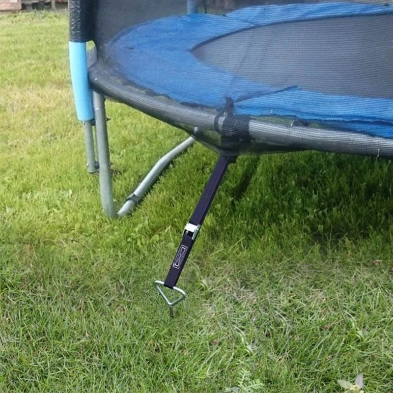 

Tie Down Spirals Ground Anchors Trampoline Stake Trampoline Parts Easy to Use