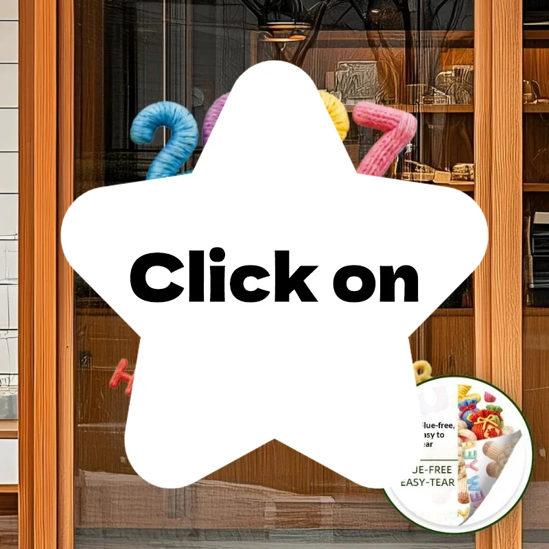 2027 Knit Sheep Static Window Sticker Happy New Year Decal Cute Lamb Christmas Window Decor For Home Shop Glass Ornament