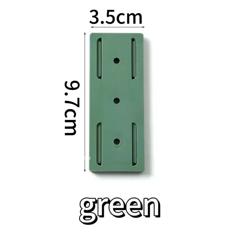 1-20 stücke Wand-Montiert Power Streifen Halter Selbst-Kleber Desktop Buchse Fixer Streifen Fixateur Steckdose Kabel drahtOrganizer Rack – Detail 1