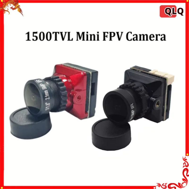 1/3 Cmos 1500tvl Mini Fpv Camera 2.1mm Lens Voltage 5v-30v Pal / Ntsc With Osd Internal Adjustable For Rc Fpv Racing Drone