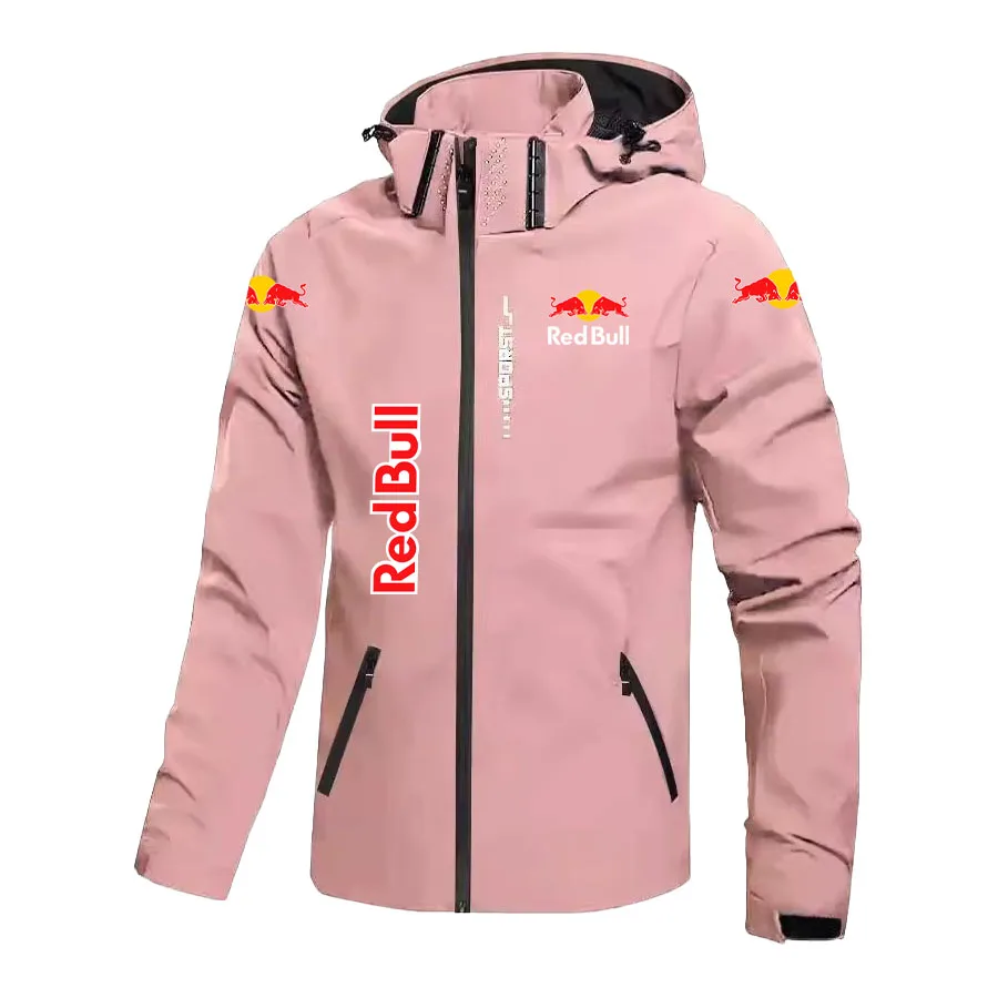 Veste légère à capuche avec Logo Red Bull pour homme, coupe-vent d'extérieur, imperméable, pour alpinisme, moto, équitation, nouvelle collection