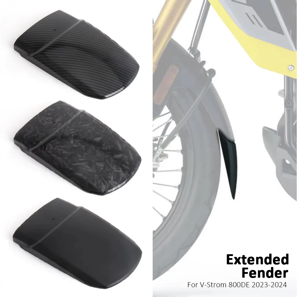 

New For Suzuki V-Strom 800DE Motorcycle Accessories Front Mudguard Fender Extender Extension V-STROM 800 DE 2023 2024