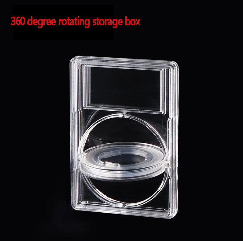 Coin Slab Holders PCCB for Grade NGC PCGS Display Storage Case Protector Box Customized 14-40mm Clear Acrylic Coin Display