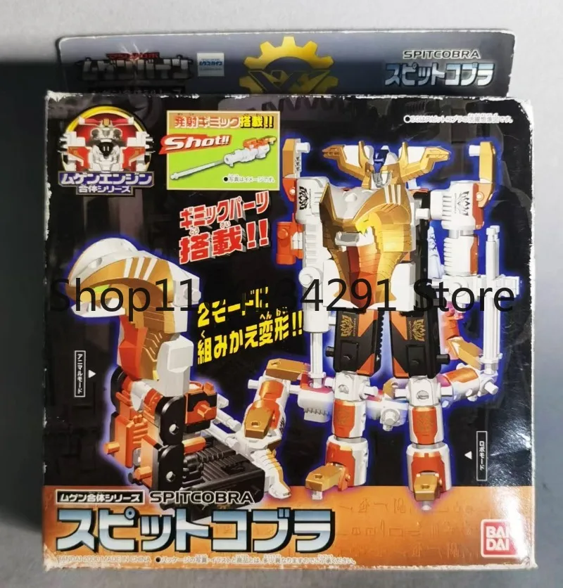 

Original Bandai Vintage Infinite Combiner Cobra Toy Model Collectible Birthday Gift