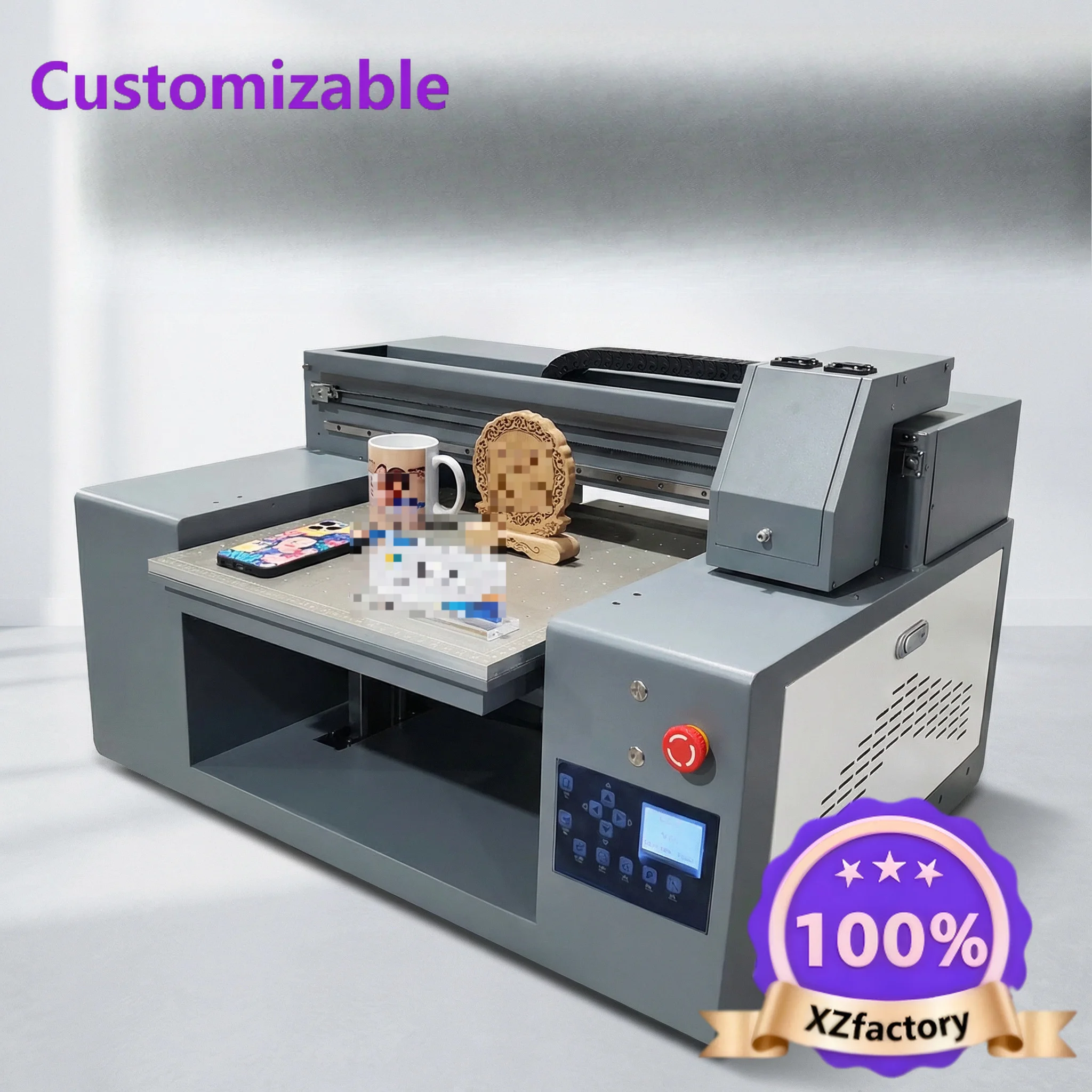 Factory Direct 2026 Top Rated Small UV Printer 6090 High Speed Visual Positioning Metal Signage
