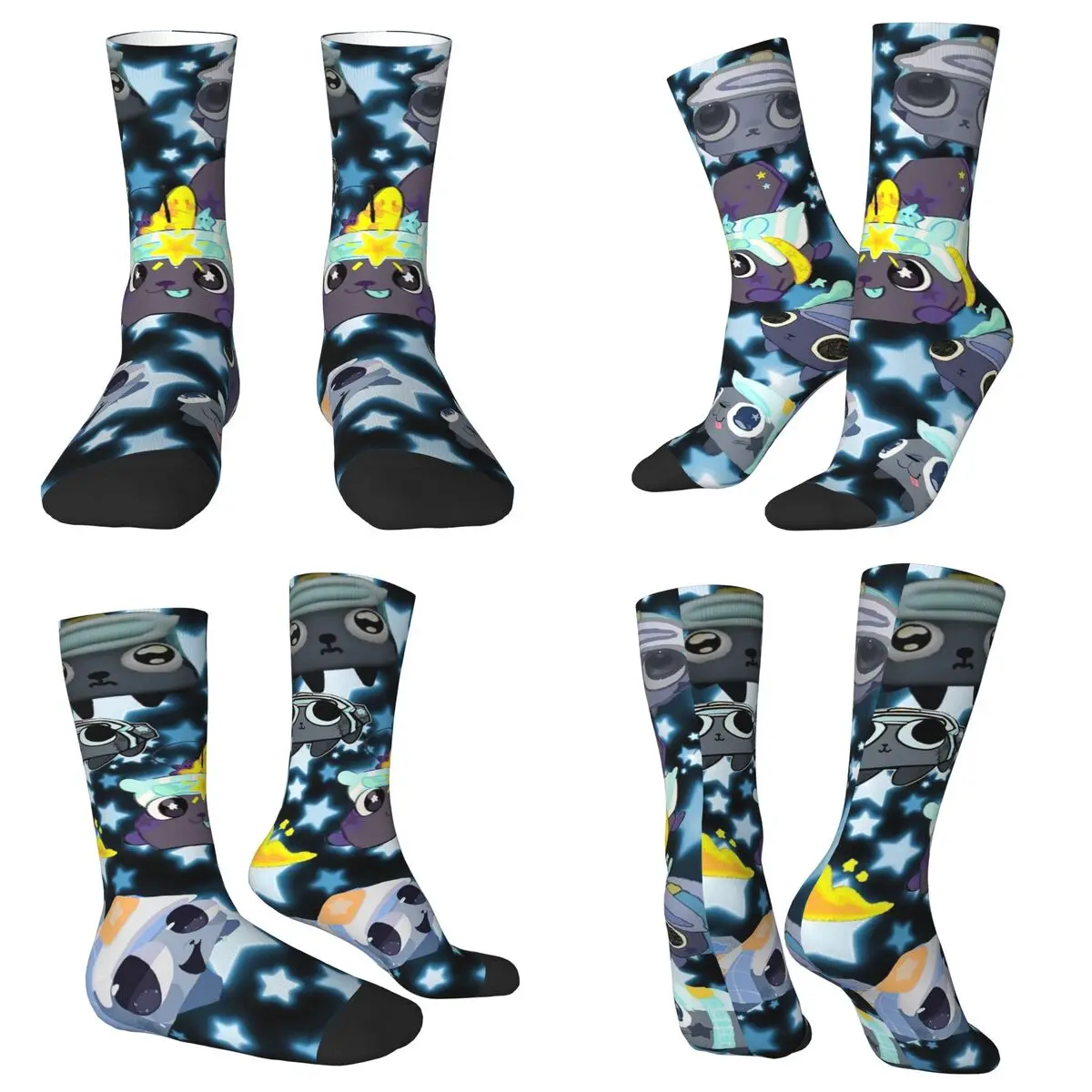 Medias All Seasons Crew Dandys World Pebble (10) Calcetines Calcetines largos de moda Accesorios para hombres y mujeres Regalos