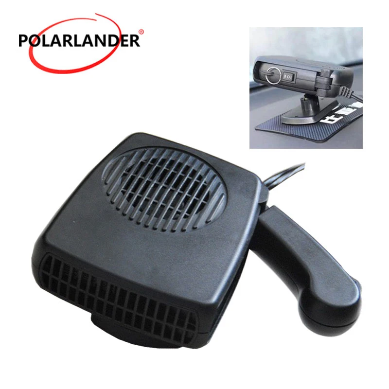 

12V Vehicle Car Portable Ceramic Heating Cooling Heater Fan Defroster Demister With cold and hot switch