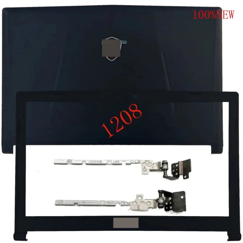 W New For MSI  GL63 MS-16P5 16P6 16P7 16P8 LCD Back Cover&LCD Front Bezel&Hinges