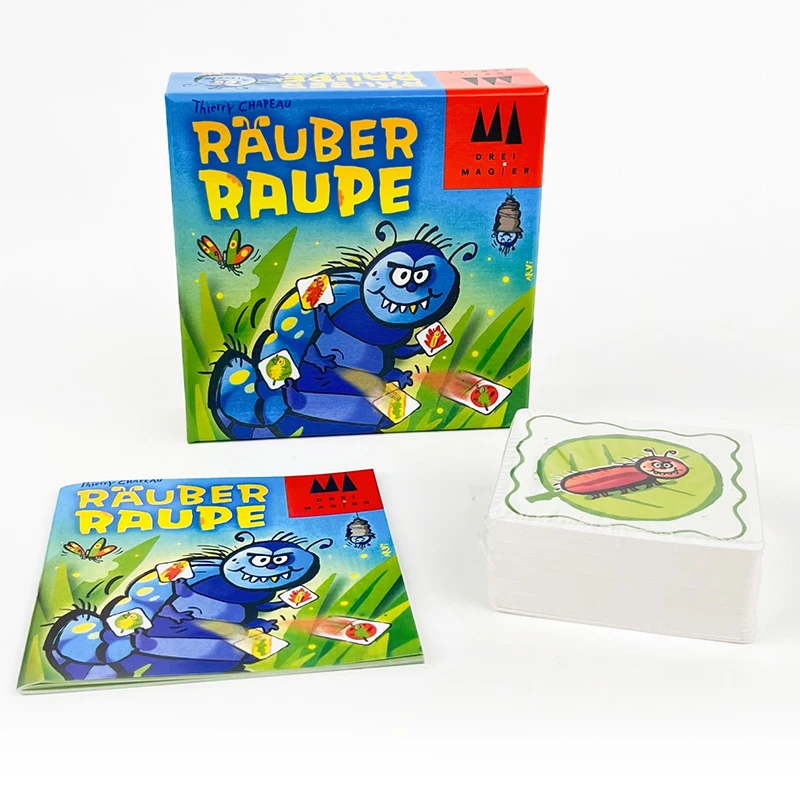 RAUBER RAUPE e Traghetta Polilla Gioco di carte Traghetta Gamberi Scarafaggi L'ultimo gioco di società Bluffing