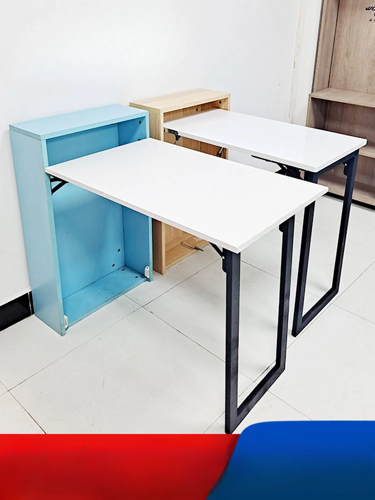 

Multifunctional telescopic bar table under folding invisible table desk dining table bracket hidden guide rail