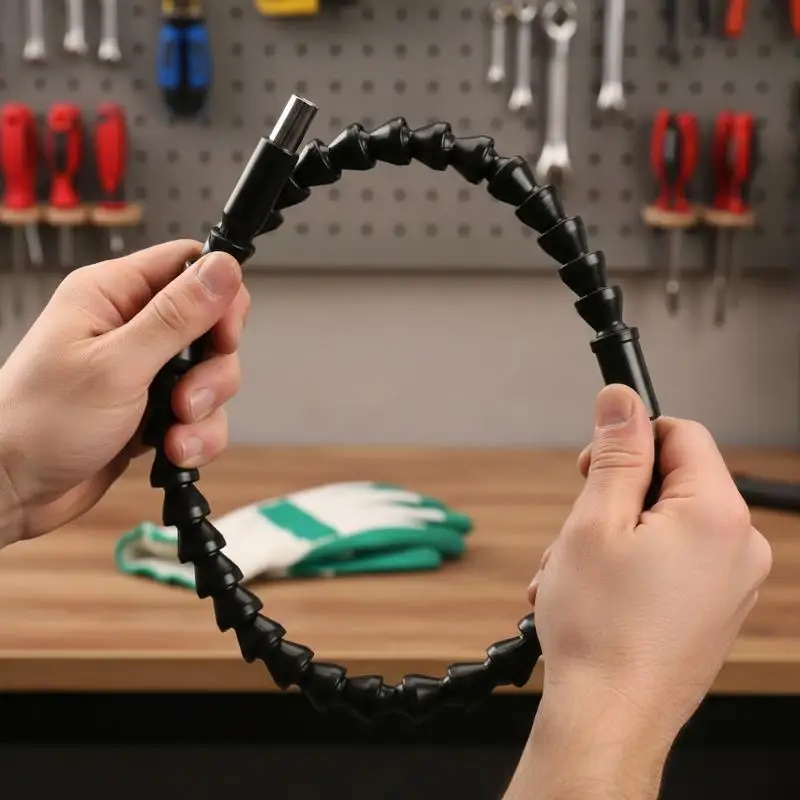 Flexible Drill Extension Shaft Universal Adjustable Bendable Shaft Rust Proof for Home Renovation Auto Repair