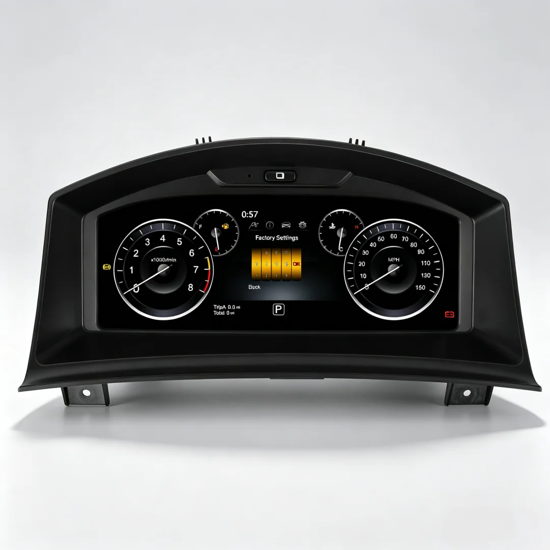 Dashboard for Opel Astra H 2004-2010 Zafira B 2005-2014 Cluster Screen Digital Speedometer LCD Instrument Panel