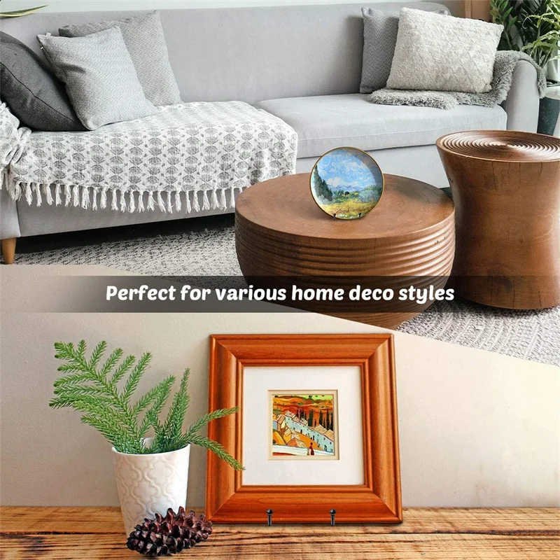 Eisen Kunst Magazin Display Stand Geschirr regal Platte Schüssel Bilderrahmen Fotobuch Sockel halter Home Dekoration Lagerung Ornamente – Detail 8