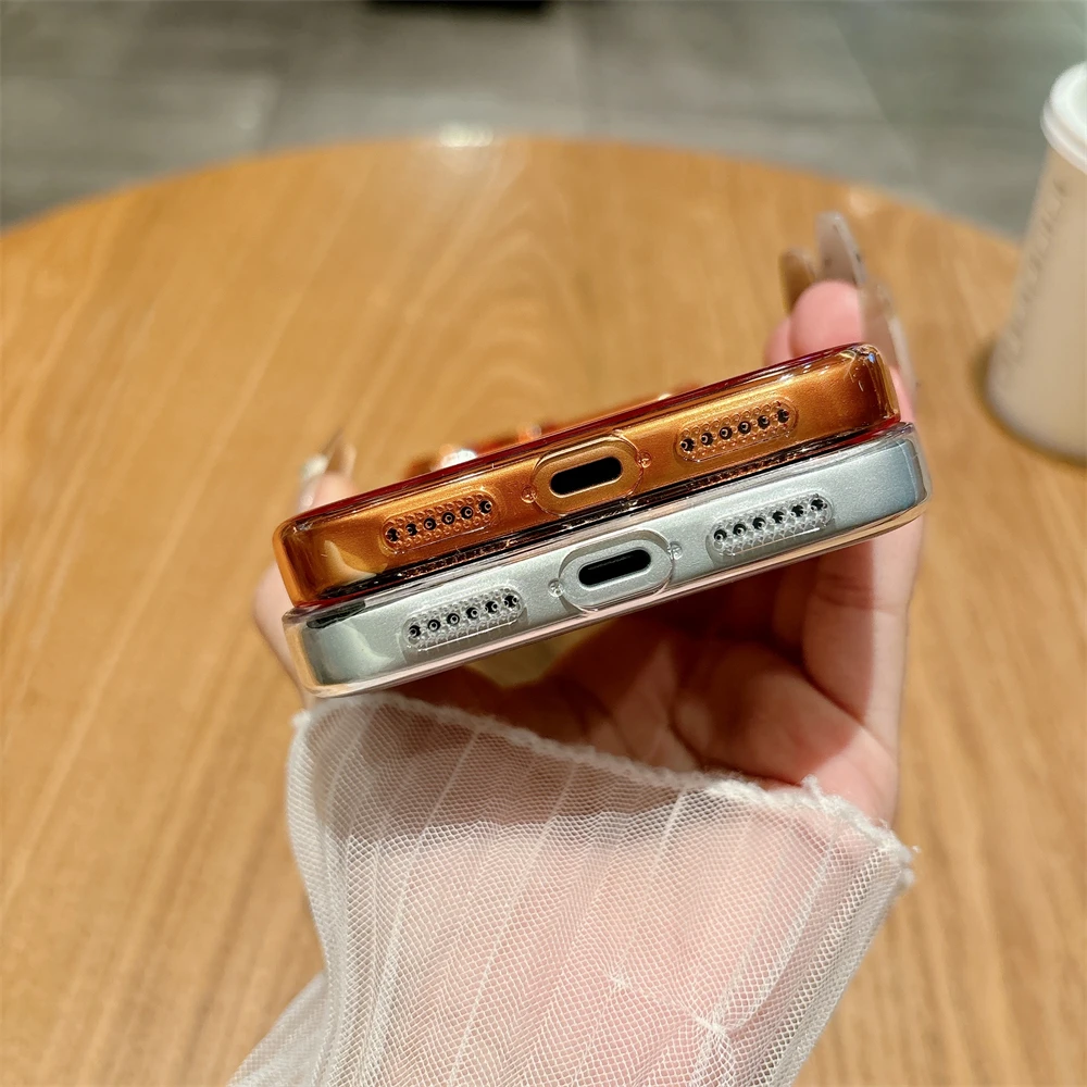 حافظة شفافة فاخرة رفيعة للغاية لهاتف آيفون 17 16 15 14 13 12 11 Pro Max Plus غطاء حماية لعدسة الكاميرا الهوائية #4