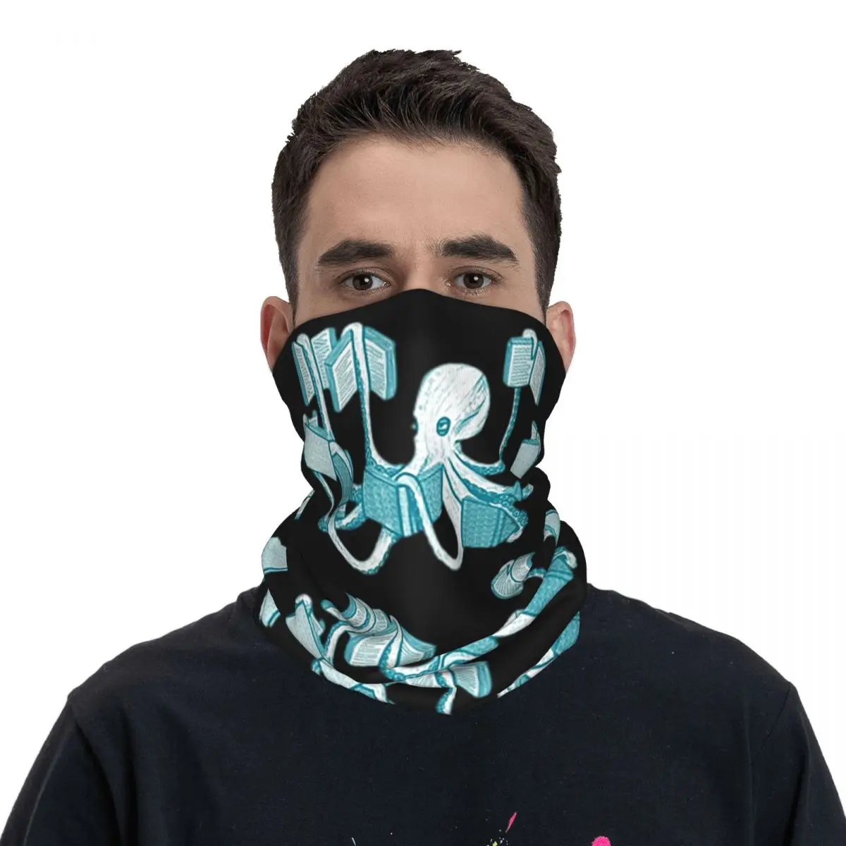 Armed With Knowledge Bandana Neck Cover Printed Mask Scarf Multifunction FaceMask Riding Unisex Adult Winter