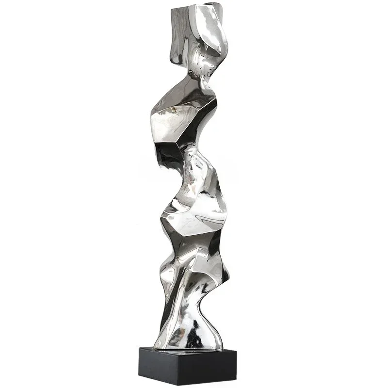 

yj Abstract Sculpture Large Floor Ornaments Decorations Modern Work of Art