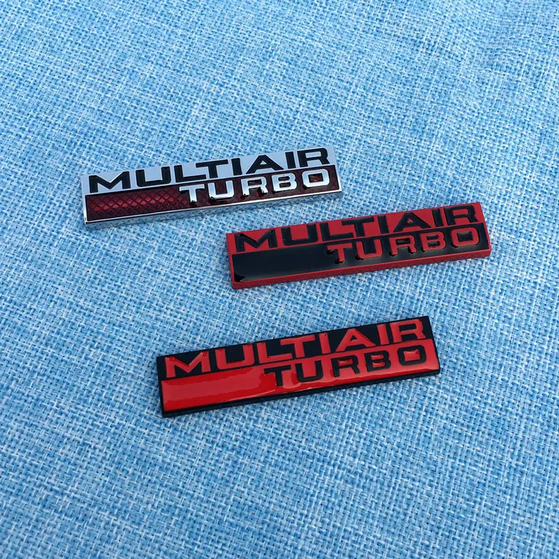 

Personalized turbocharged car sticker,fender side label metal sticker, rear trunk decorative sticker, power modification sticker