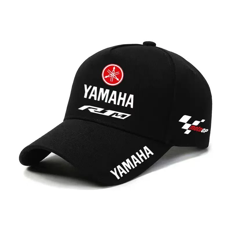 Motorcycle Casual Cap  Embroidered Racing Sport Baseball Hat For Yamaha R1 R3 R25 TMAX YS125 XTZ125 Mt-09 Mt07 Fazer Fz6 Xj6 R15