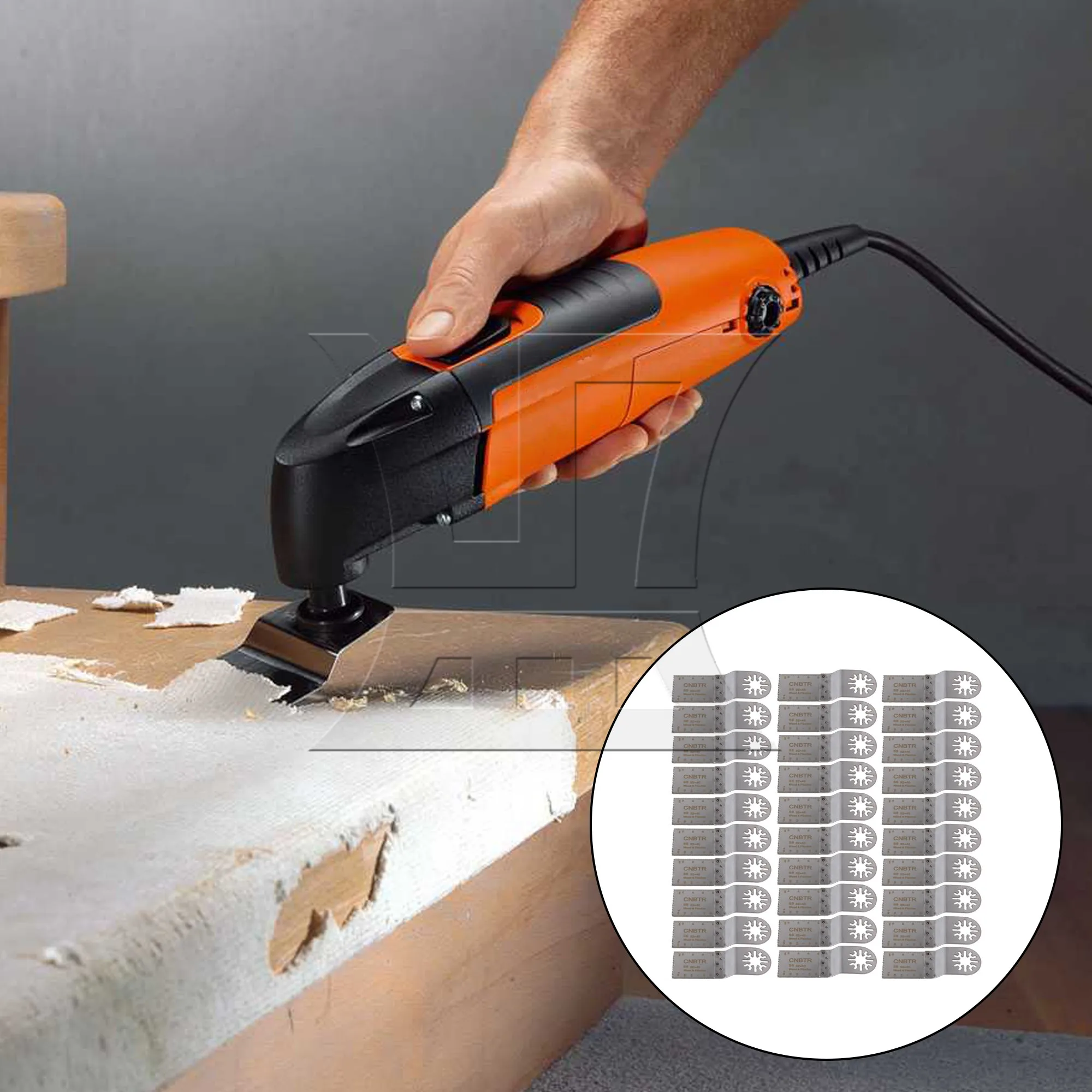 30 Pcs Oscillating Tool Scraper 1.26