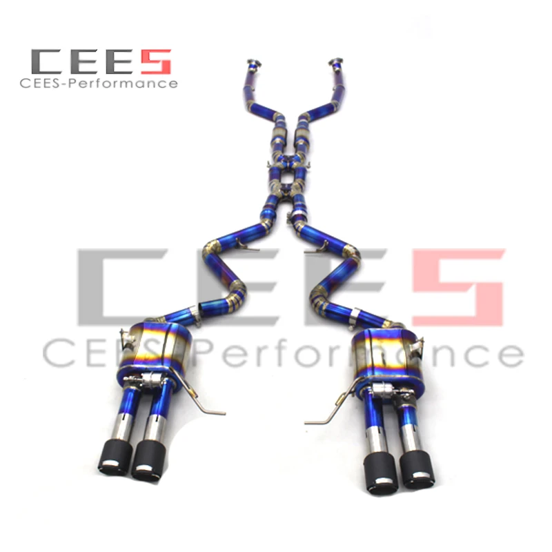 CEES High Performance Catback Exhaust for BMW M3 E92 4.0L 2008-2013 Exhaust Valve Control Exhaust System with Muffler