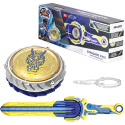 Battling Tops Brust Toys for Boys Battle Set with Detachble Stadium Durable Spinning Tops & Sword Launchers Toy Gift