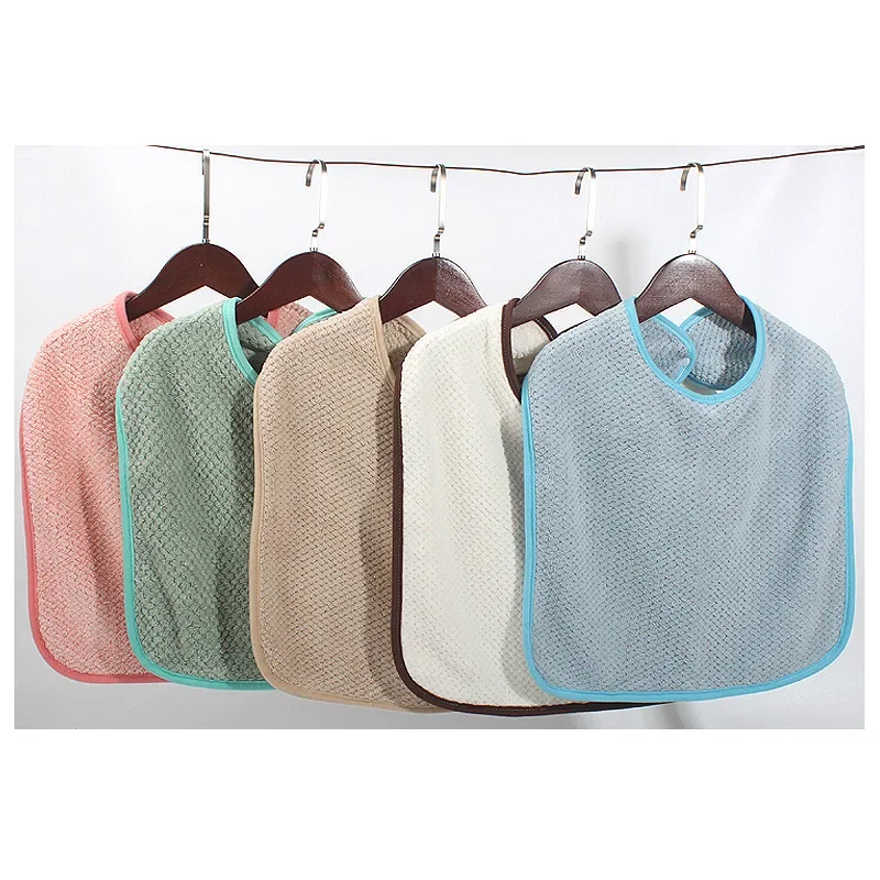 Baby Saliva Towel Waterproof Infant Bibs Kids Feeding Eating Apron Boys Girls Ruffle Towel Toddler Newborn Burp Cloths Water