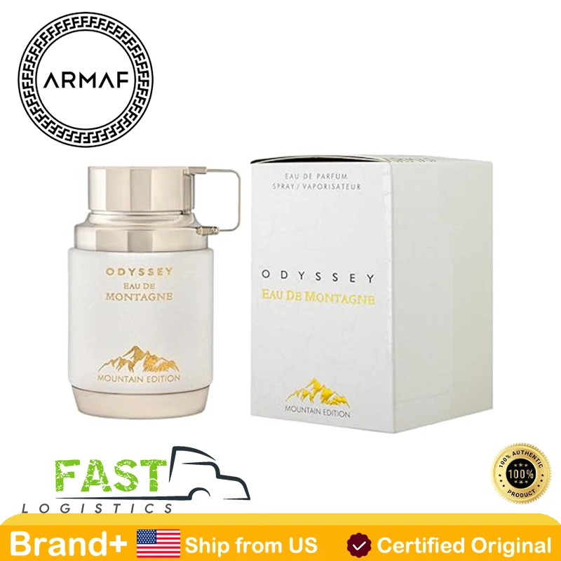 

Armaf Odyssey Eau De Montagne Mountain Edition Parfum Spray 100ML Cologne Arabian Long Lasting Fragrance Hair and body spray