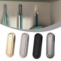 Folding Wall Hooks Wall-mounted Bathroom Hooks Clothing Hooks Coat Hat Bags Hangers For Home Kitchen Bathroom Towel Hanger