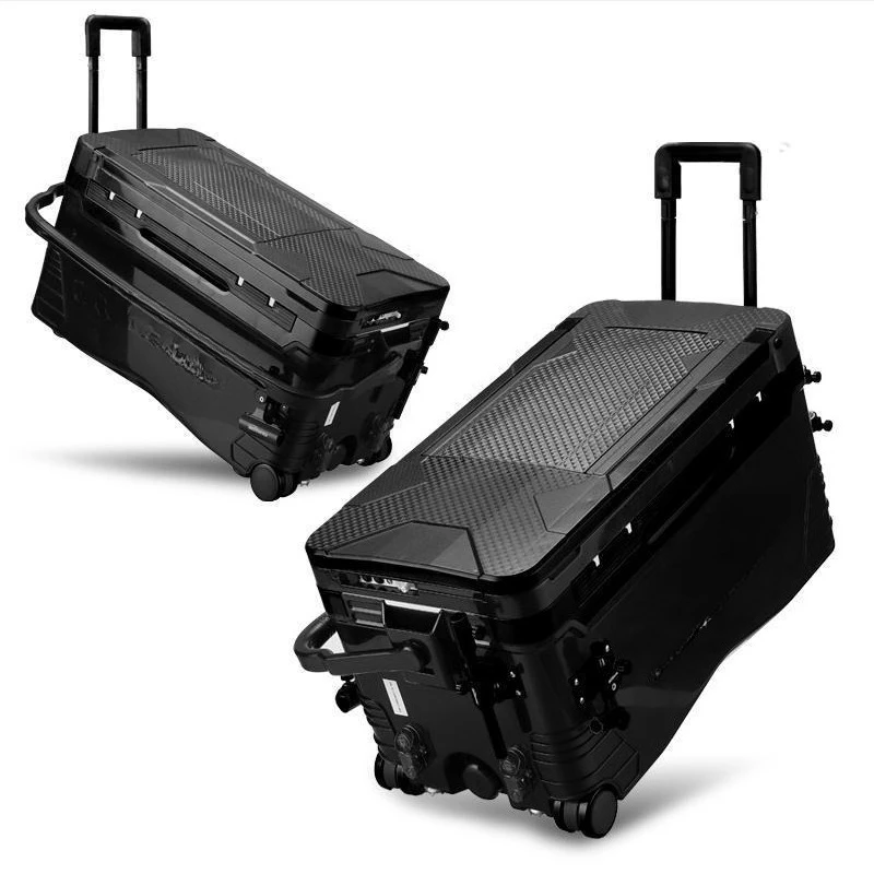 

Ultra-light wheel fishing box 42 liters fish box New fishing box Full set of multi-functions
