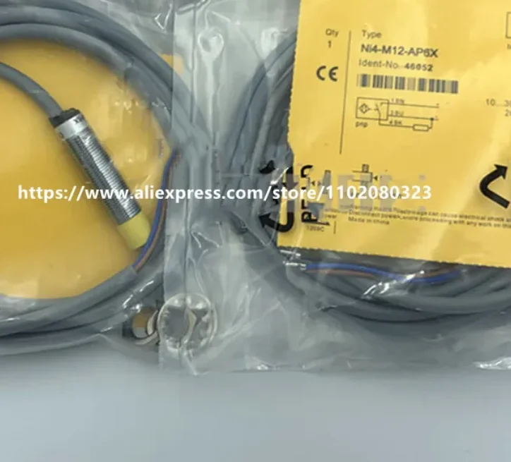 

3PCS New proximity switch NI5-M18-AN6X NI5-M18-AP6X BI8-M18-RP6X BI8-M18-AD4X BI8-M18-RN6X BI5-M18-AD4X