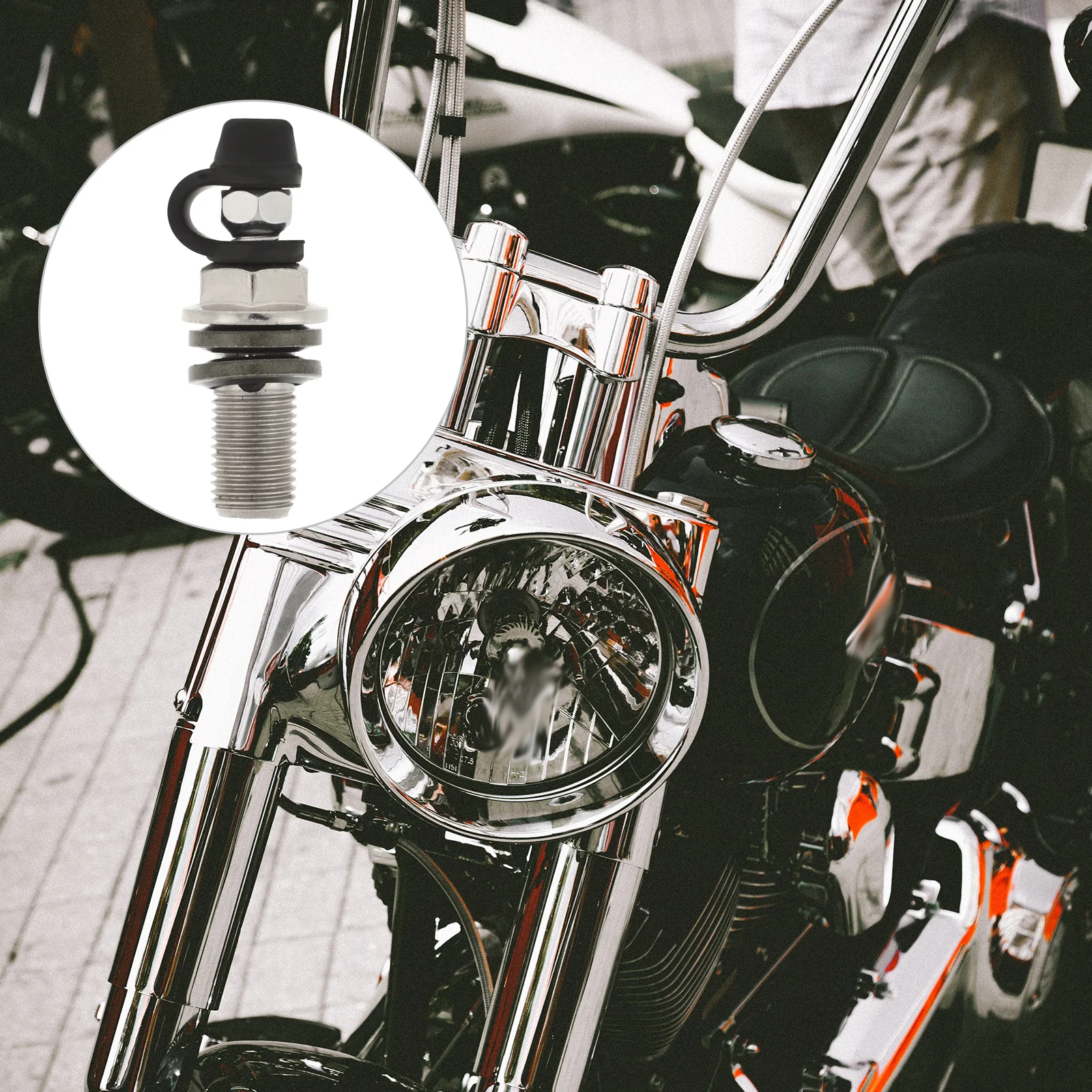 

Banjo Bolt Brake Caliper Bleeder Screw Precision Design Motorcycle Brake System Bleeder Valve Repair Kit Banjo Bolt with Cap