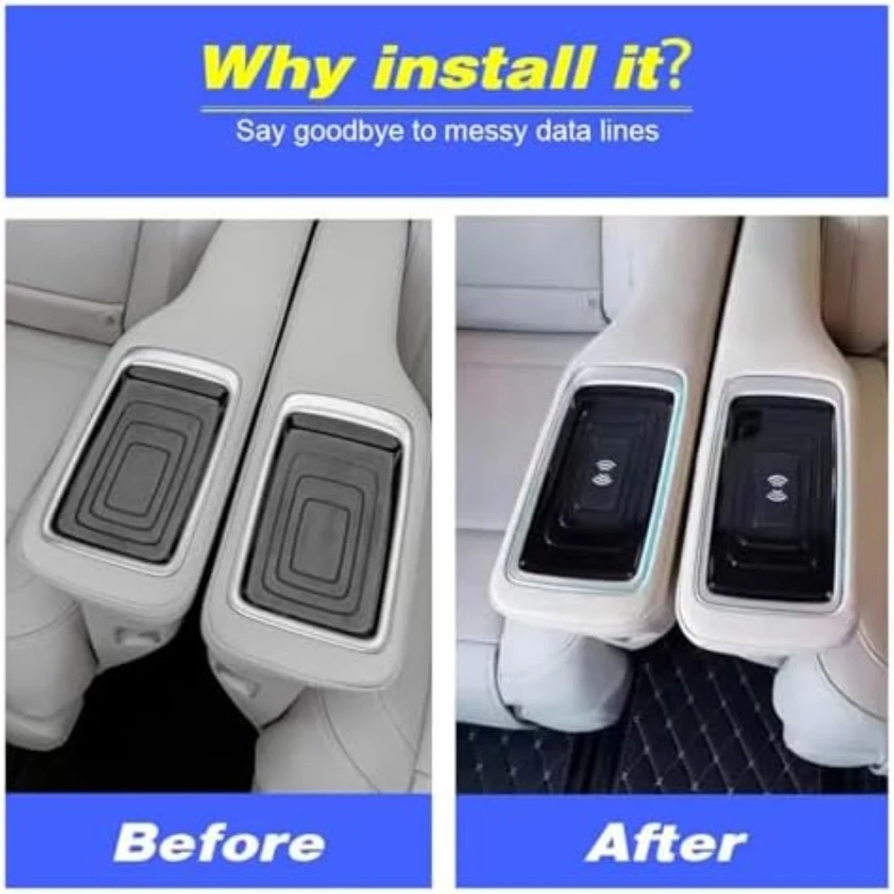 Armrest Charger Armrest Charging Station Wireless Charging Adapter Enhanced Convenience Suitable For V260 Models