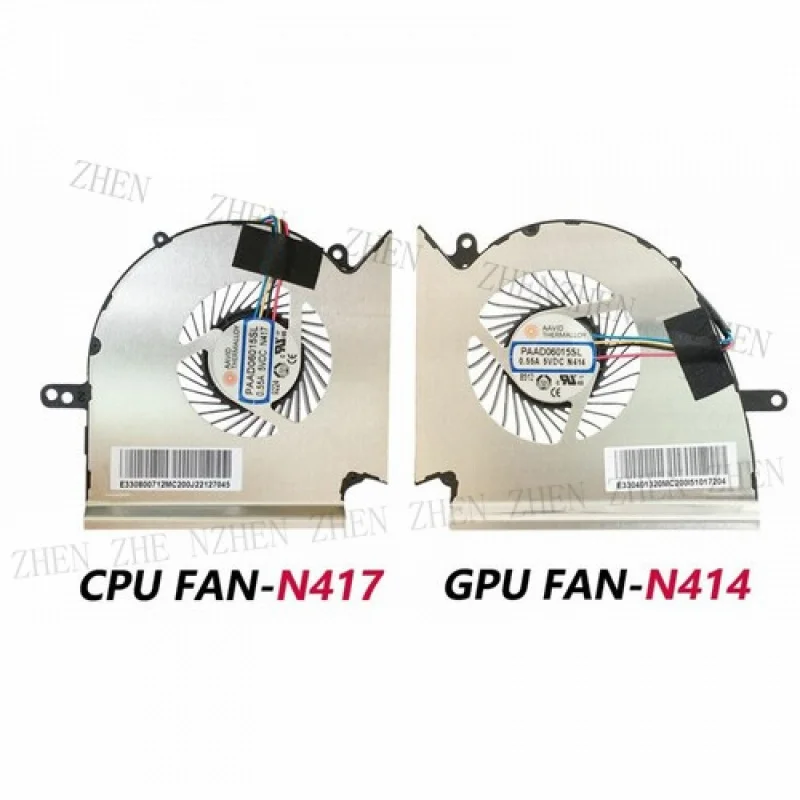 

Y Новый охлаждающий вентилятор MSI GE75 Raider 10SE 10SF 8RE 8RF 9SE 9SF CPU GPU N414 N417