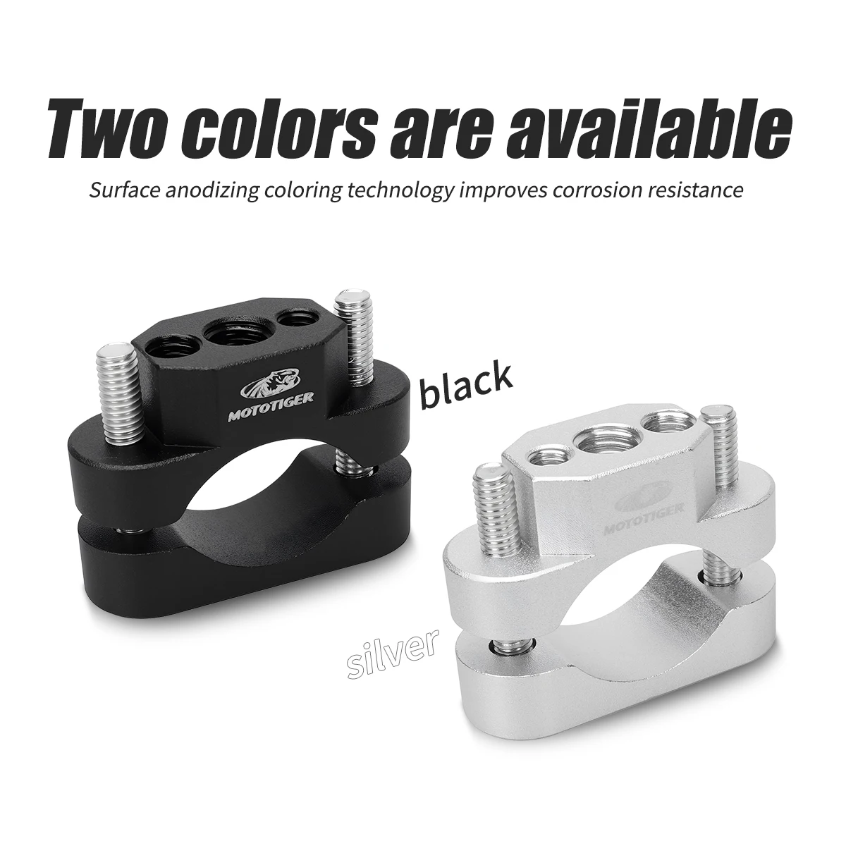 1/2pcs Motorcycle Handlebar 22-32mm Bumper Mount Bracket Holder Clamp For LED Spotlight Fog Turn Signal Lights Motor Accessories view 2