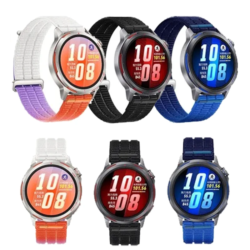 Atmungsaktives Nylon-Sportarmband für Redmi Watch 6 5 4 Armband für Xiaomi Mi Band 9 Pro/8 Pro Smartwatch-Zubehör