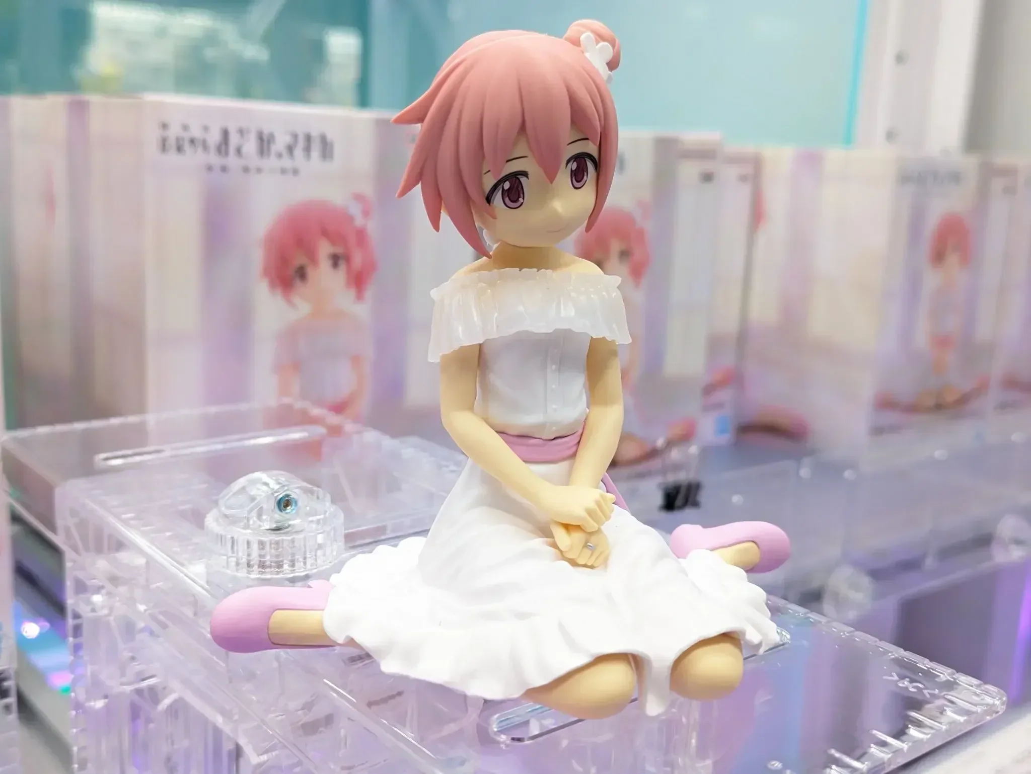 Banpresto Serenus Couture Puella Magi Madoka Magica Kaname Madoka Collectable Anime Peripheral Action Figurine Figurine Model