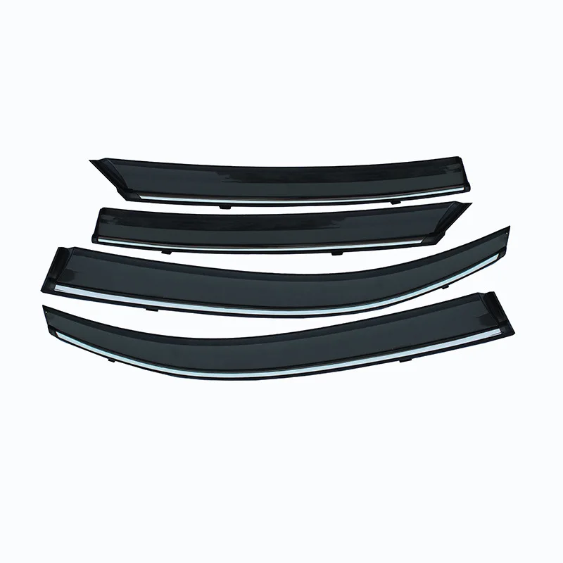 For Honda Civic Sedan 2016 2017 2018 2019  Window Sun Rain Visor Deflector Guard Car Styling Auto Accessories 4pcs ABS Awnings