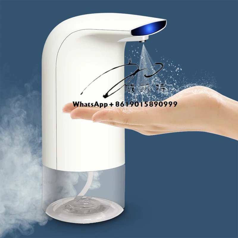 

Portable Plastic White Infrared Automatic Sensor Alcohol Liquid Non-Contact Sprayer Soap Dispenser Bottles