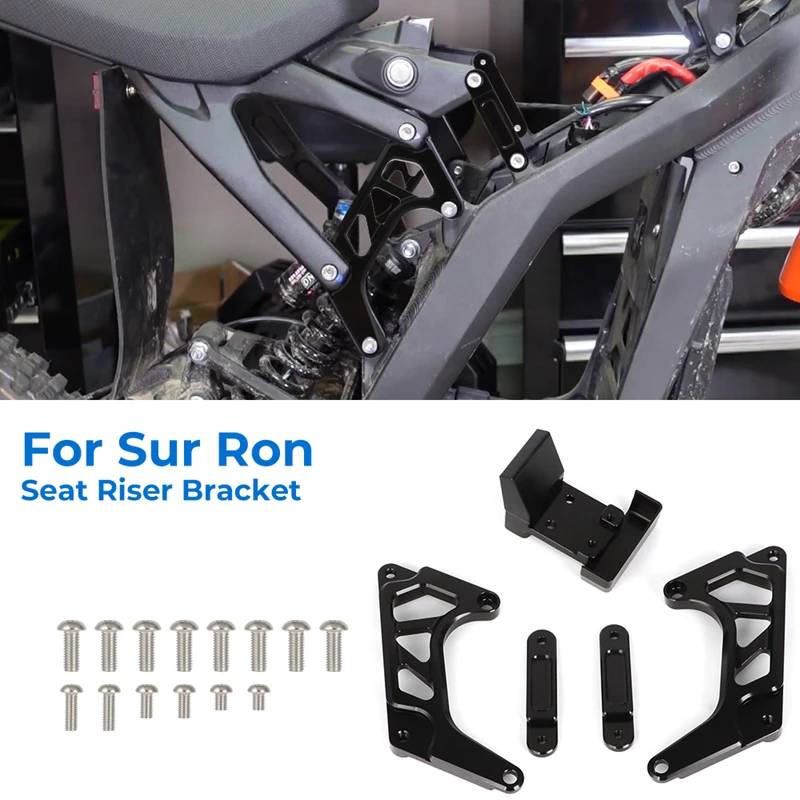 Seat Riser Cushion Extenders Bracket Riser 5CM For Surron Sur Ron X Sur Ron S Sur Ron L1E Electric Dirt Bike Segway X260 X160
