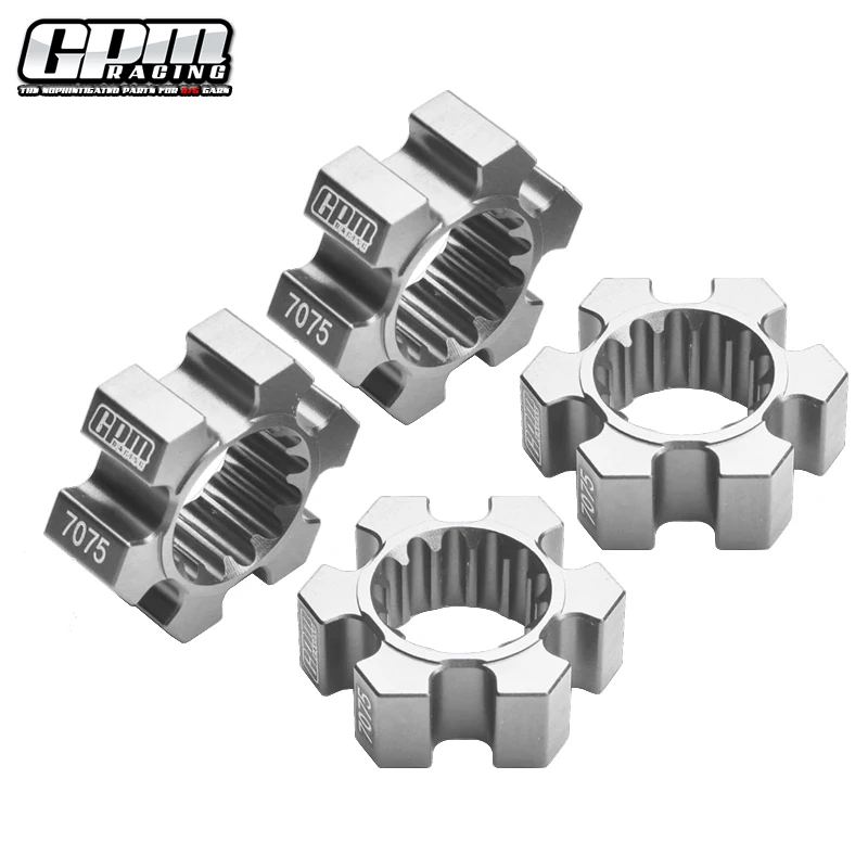 Набор алюминиевых шестигранных ступиц GPM 7075-T6 для TRAXXAS 1/5 X-Maxx 6S 8S XRT