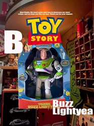 12'' Disney Pixar Toy Story 4 Buzz Lightyear Woody Jessie Talking Interactive 35CM  Action Figure Collection Toys Gift