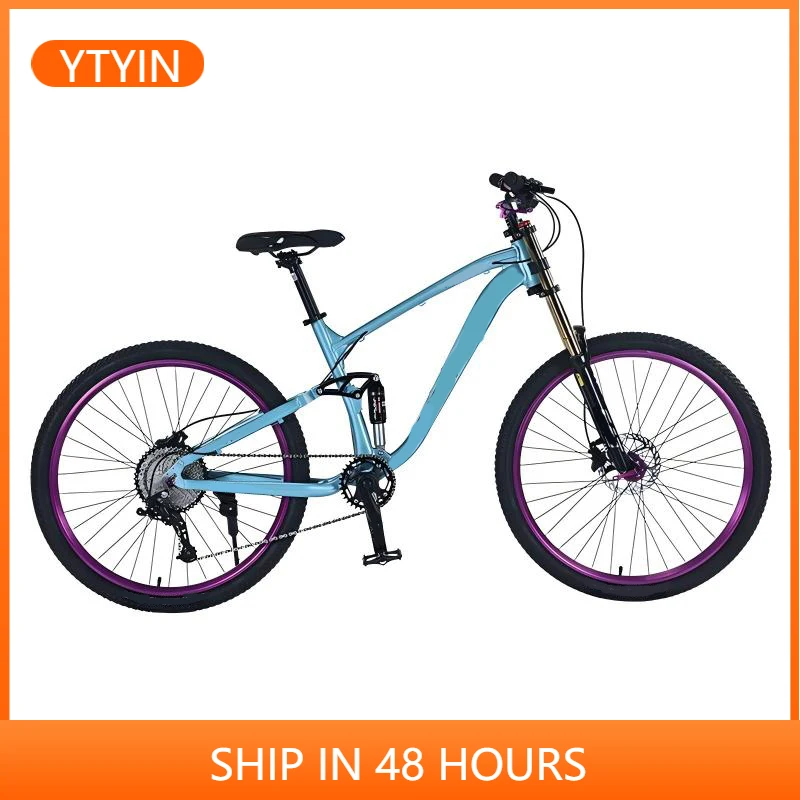 

YTYIN Factory Wholesale of Aluminum Alloy 27.5/26-inch Soft-tail Mountain Bike for Adult Men - Mountain Bike With Shock Absorpti