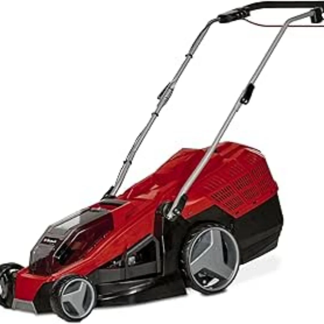 Einhell battery lawn mower GE-CM 36/43 Li M-Solo Power X-Change (36 V, 43 cm cutting width, up to 600 m², brushless, mulch function, 6