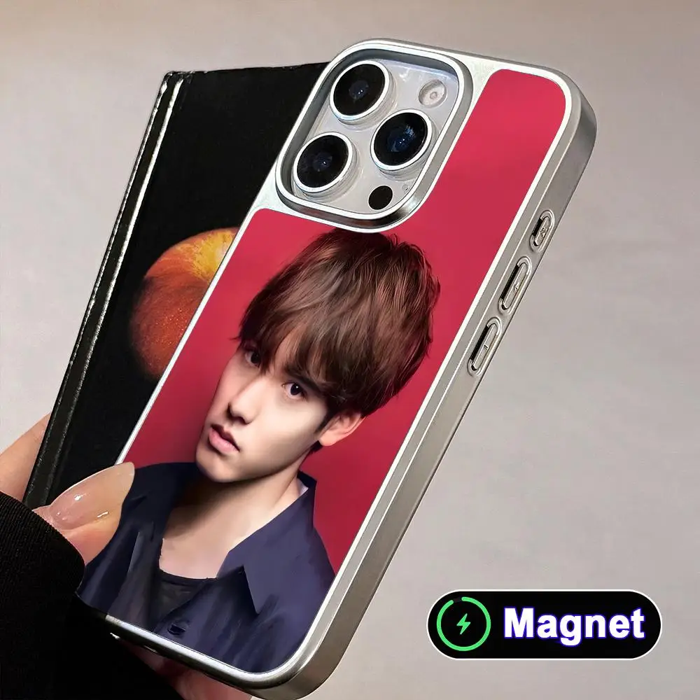 

Akaso Eiji Silver Plating Magsafe Mobile Phone Case for iPhone 17 16 15 14 13 12 11 Air Pro Max Plus Colorful Cover
