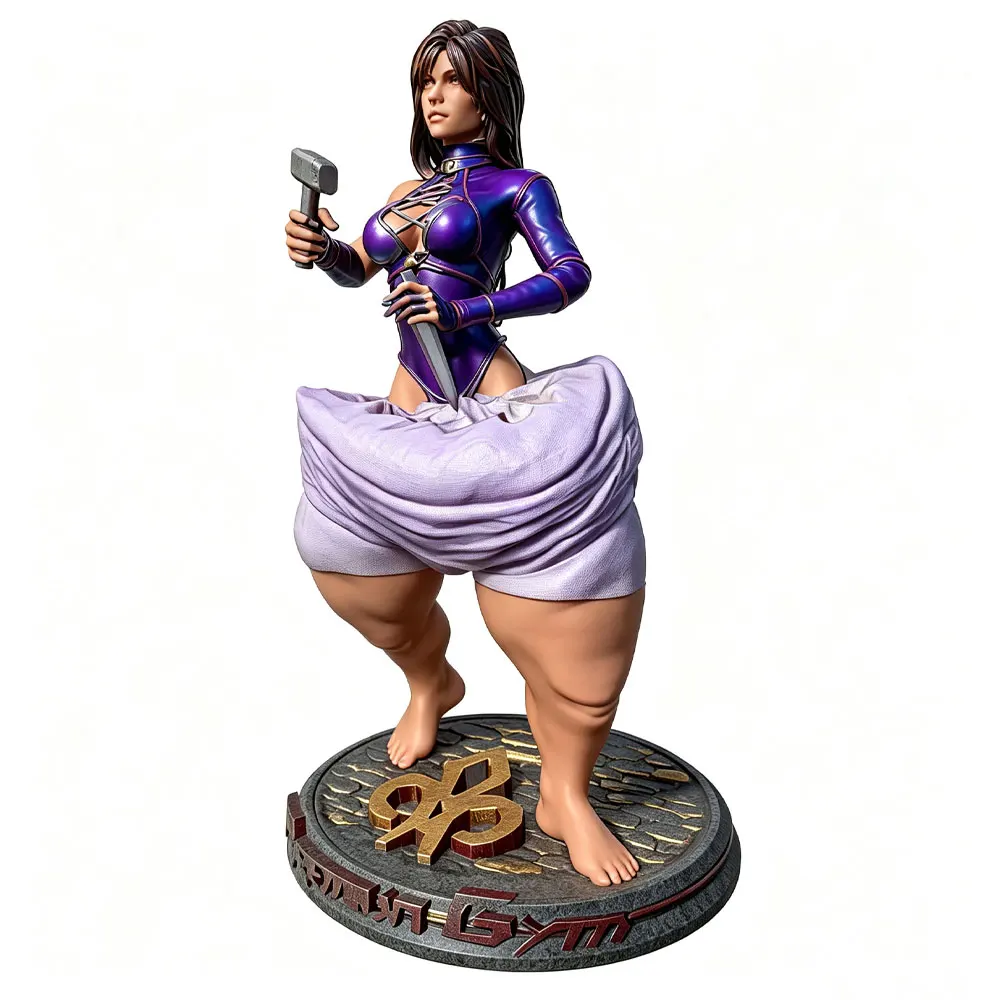 1/24 75mm Sexy Girl Resin Model Kits GK Miniature 3D Printed Gray Model Figurine DIY Doll Model Unassembled And Unpainted