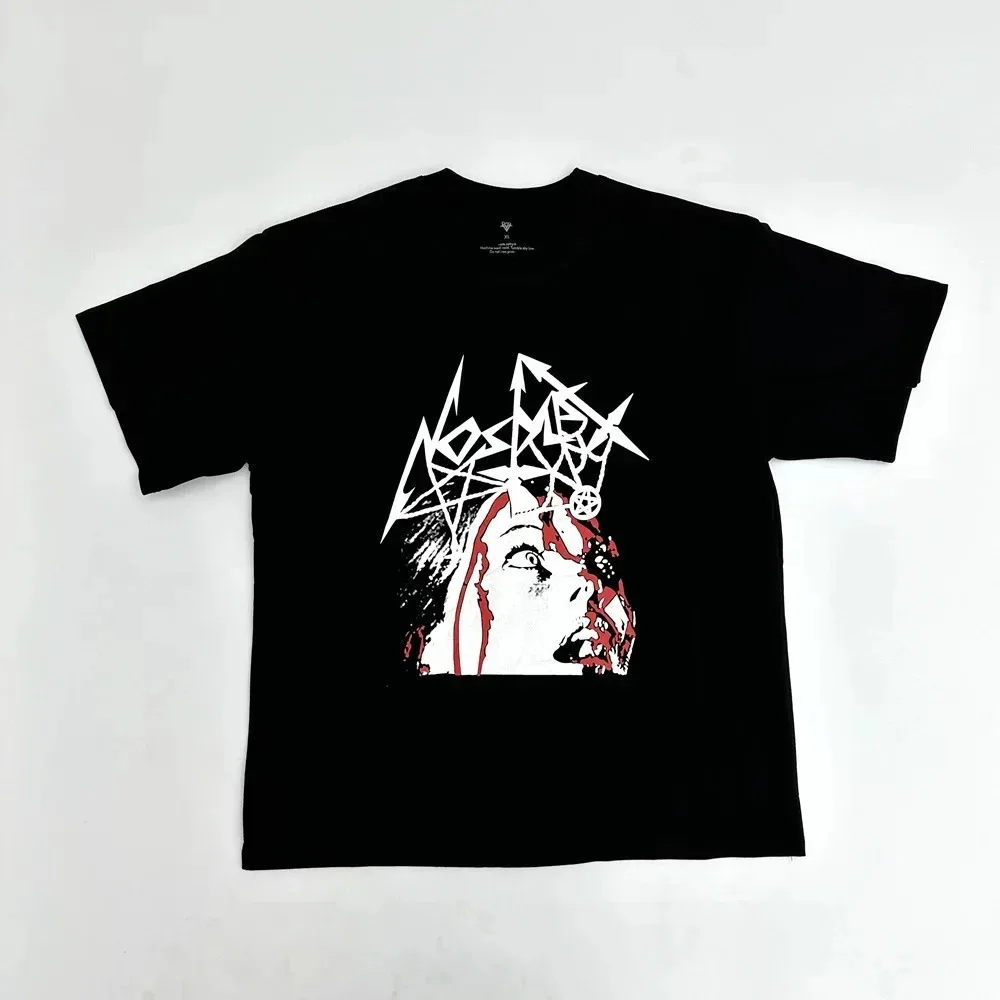 High New 2024 Men Playboi Carti Death Wish T Shirts T-Shirt Hip Hop Skateboard Street Cotton T-Shirts Tee Top US Size #132