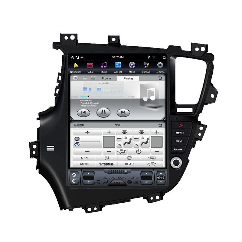

12.1'' Snapdragon 665 Android 11 Car Radio For Kia Optima K5 2010-2013 Gps Autoradio Stereo Navigation Unit Cassette Recorder
