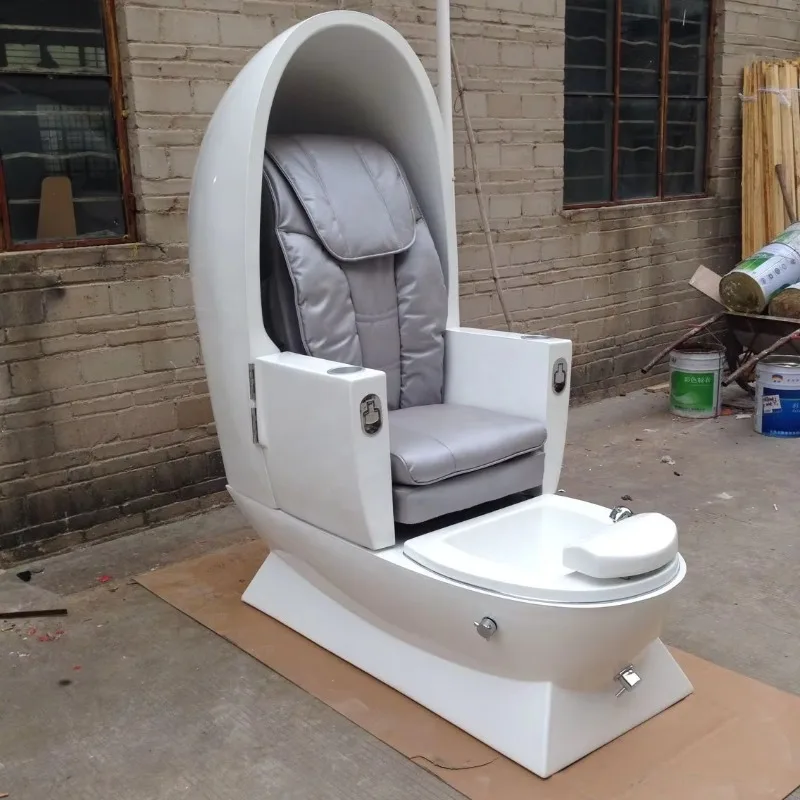 

Лидер продаж, белый современный беструбной массаж ног, маникюр с высокой спинкой, трон King, детский педикюр, спа-кресло, станция