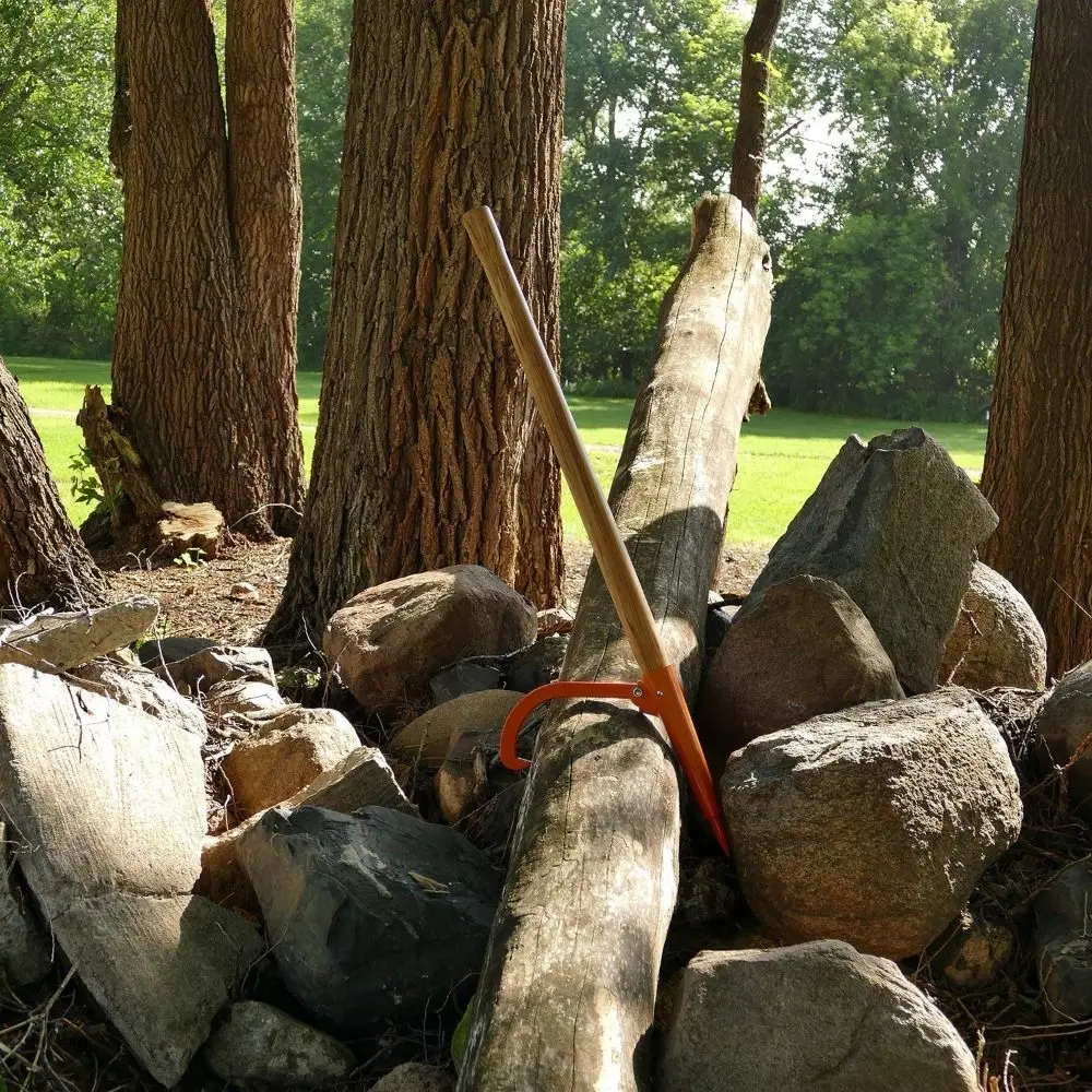 Rustproof Log Splitter Tool Heavy Duty Portable Design Tree Cutting Tool Timber Handling Steel Construction Wood Puller
